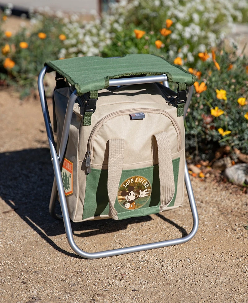 Oniva Disney Mickey Mouse 15.5" Gardener Folding Seat with Tools