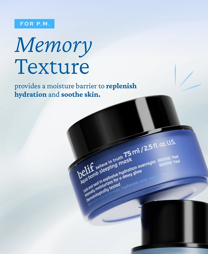 belif Aqua Bomb Sleeping Mask, 2.53-oz.