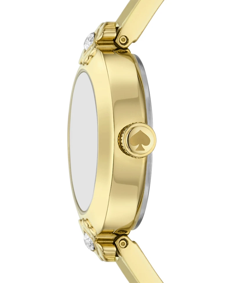 Kate Spade New York Women's Monroe Gold-tone Stainless Steel Bracelet Watch 24mm