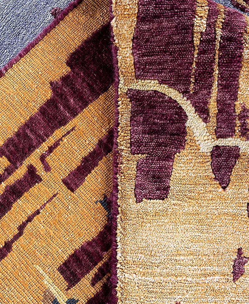 Adorn Hand Woven Rugs Indian Ooak M7124 9'3''x12'1'' Area Rug
