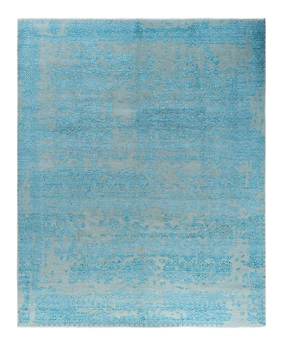 Adorn Hand Woven Rugs Indian Ooak M6973 8'1''x9'10'' Area Rug