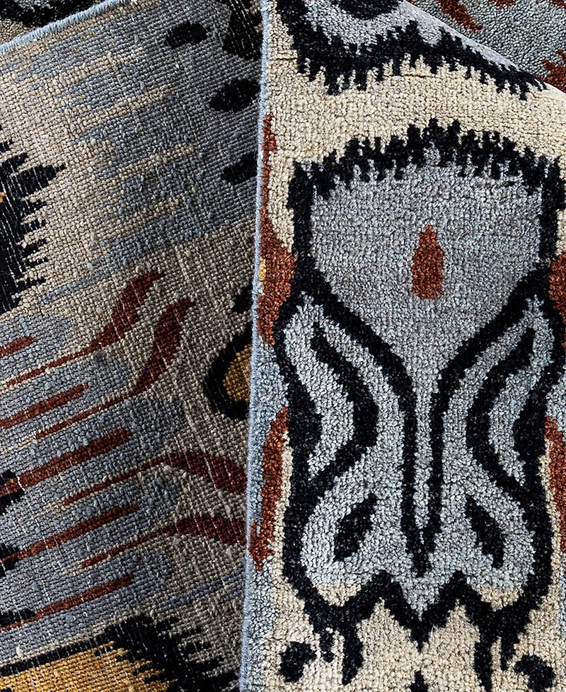 Adorn Hand Woven Rugs Indian Ooak M6073 8'2''x10'1'' Area Rug