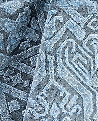 Adorn Hand Woven Rugs Indian Ooak M7226 7'10''x9'10'' Area Rug