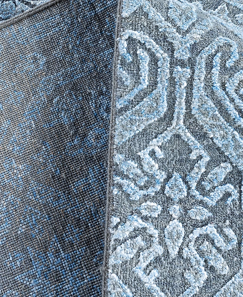 Adorn Hand Woven Rugs Indian Ooak M7226 7'10''x9'10'' Area Rug