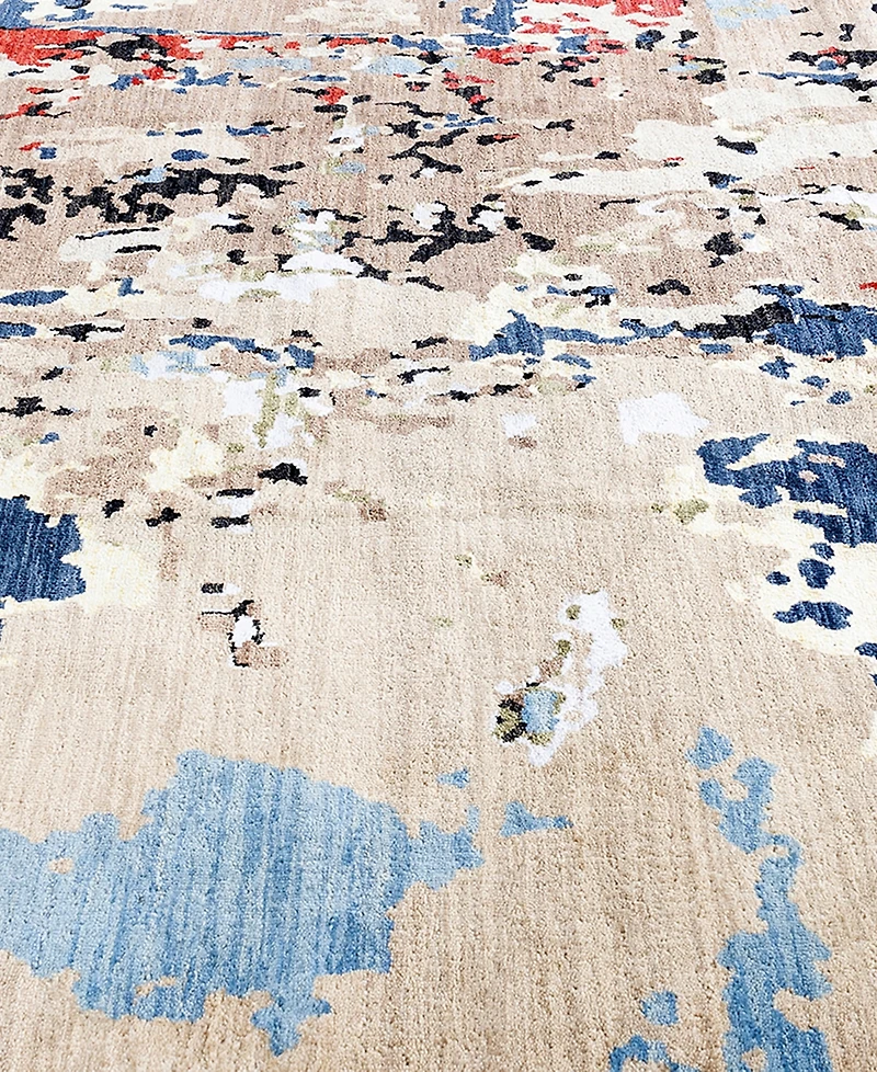 Adorn Hand Woven Rugs Indian Ooak M7324 9'4''x12'4'' Area Rug