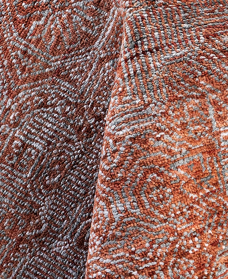 Adorn Hand Woven Rugs Indian Ooak M8708 9'x12'1'' Area Rug