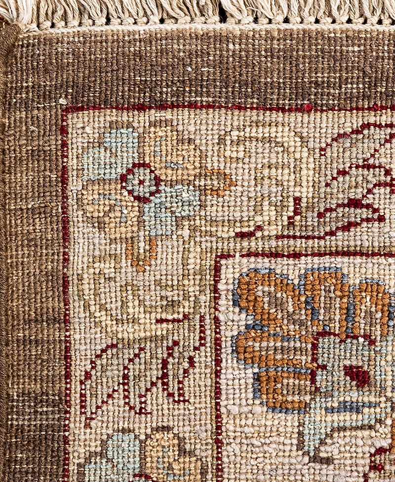 Adorn Hand Woven Rugs Indian Ooak M6149 8'2''x9'9'' Area Rug