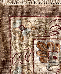 Adorn Hand Woven Rugs Indian Ooak M6149 8'2''x9'9'' Area Rug