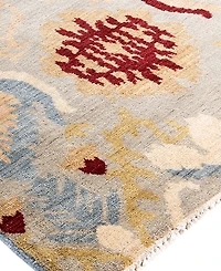 Adorn Hand Woven Rugs Indian Ooak M5964 7'9''x10' Area Rug