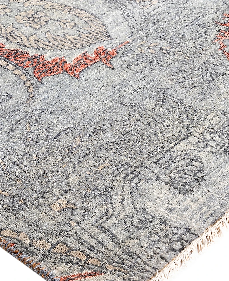 Adorn Hand Woven Rugs Indian Ooak M6667 7'10''x9'10'' Area Rug