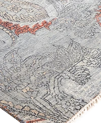 Adorn Hand Woven Rugs Indian Ooak M6667 7'10''x9'10'' Area Rug