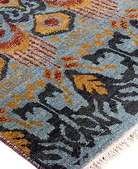 Adorn Hand Woven Rugs Indian Ooak M6036 8'x10'2'' Area Rug