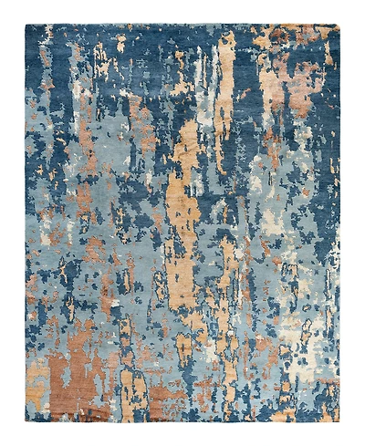 Adorn Hand Woven Rugs Indian Ooak M7124 8'1''x10'2'' Area Rug