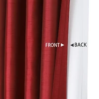 GoodGram Kate Aurora Living 2 Pack Double Layered 100% Blackout And Sheer Window Curtains