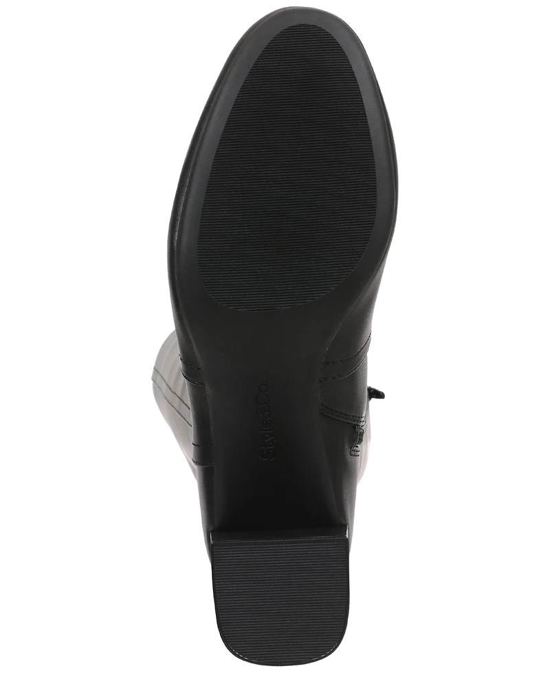 Style & Co Women's Buffyy Flare Tall Boots, Created for Macy's