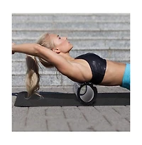 HolaHatha High Density Hollow Eva Foam Roller for Muscle Massage Recovery