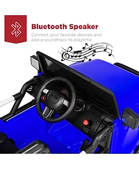 Best Choice Products 12V Kids Ride On Truck Car w/ Remote Control, Spring Suspension, Bluetooth, Led Lights