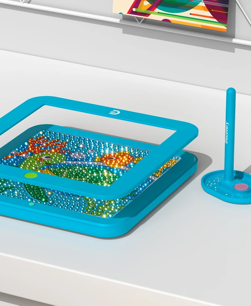 Discovery Kids Dazzle Art Light-Up Diamond Painting Kit