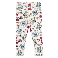 The Smurfs Toddler Girls Crossover Fleece Sweatshirt and Pants Outfit Set