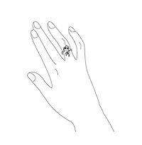 Bling Jewelry Nautical Marine Life Tropical Beach Nymph Siren Mermaid Ring Oxidized .925 Sterling Silver 2MM Band