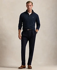 Polo Ralph Lauren Men's Luxury Jersey Quarter-Zip Pullover