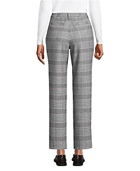 Lands' End Women's High Rise Brushed Flannel Tapered Ankle Pants