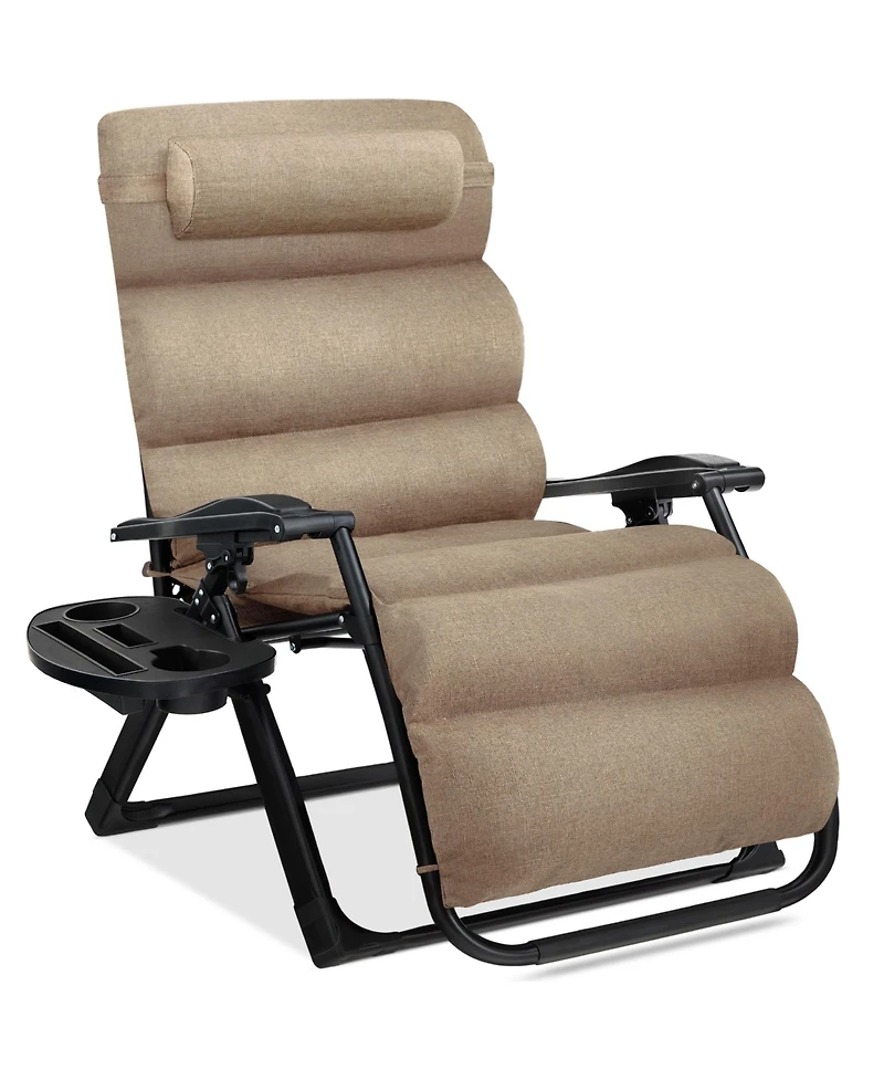Best Choice Products Oversized Zero Gravity Chair, Folding Recliner w/ Removable Cushion