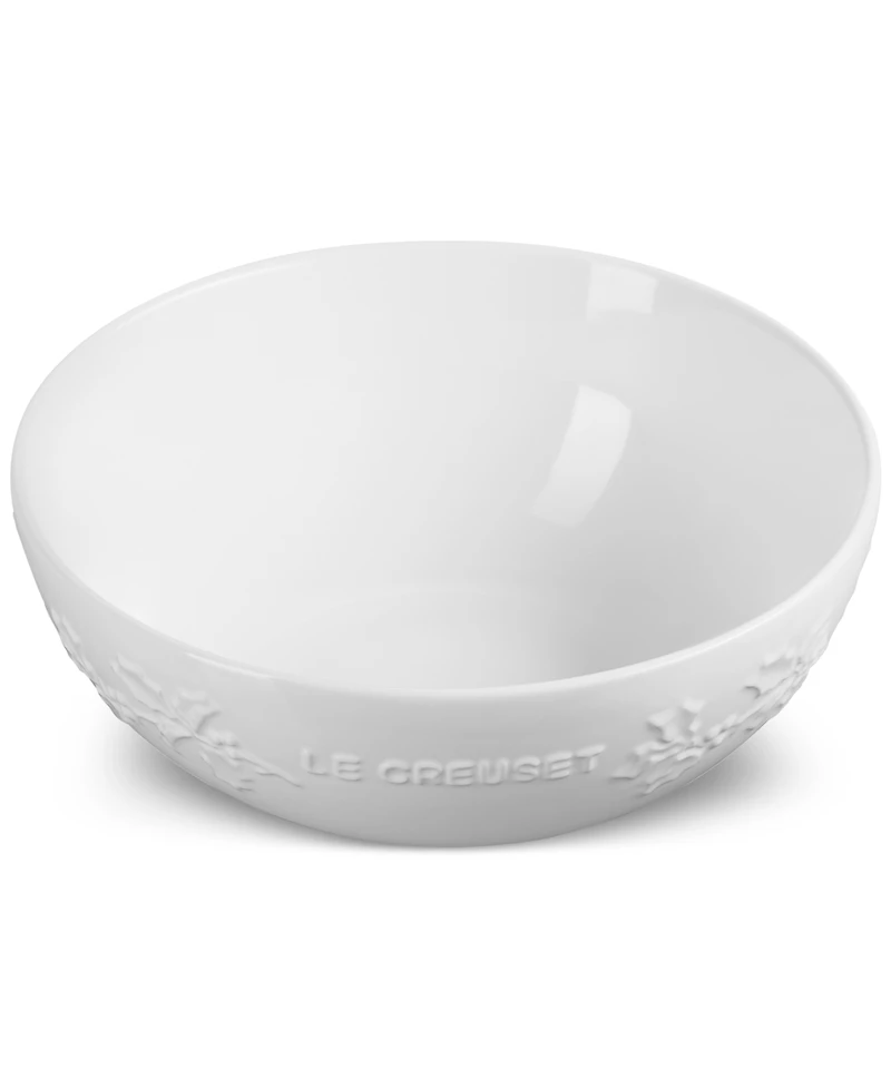 Le Creuset Stoneware Holly Collection 4-Qt. Multi Bowl