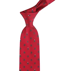 Tommy Hilfiger Men's Christmas Trees Tie