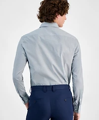 Hugo by Hugo Boss Men's Valerio Poplin Modern-Fit Dress Shirt