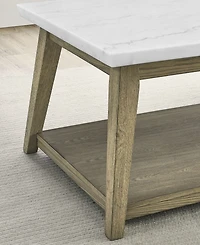 Mabell 26" Wood Cocktail Table