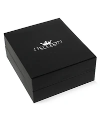 Rhona Sutton Silver Stainless Steel 5MM Figaro Chain Necklace