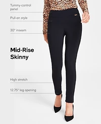 I.n.c. International Concepts Women's Mid-Rise Skinny Pants, Regular & Short Lengths, Created for Macy's