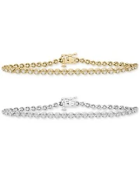 Diamond Tennis Bracelet Collection 7 8 Ct. T.W. 1 1 4 Ct. T.W. In 14k Yellow Or White Gold 6 1 2 To 9 1 2