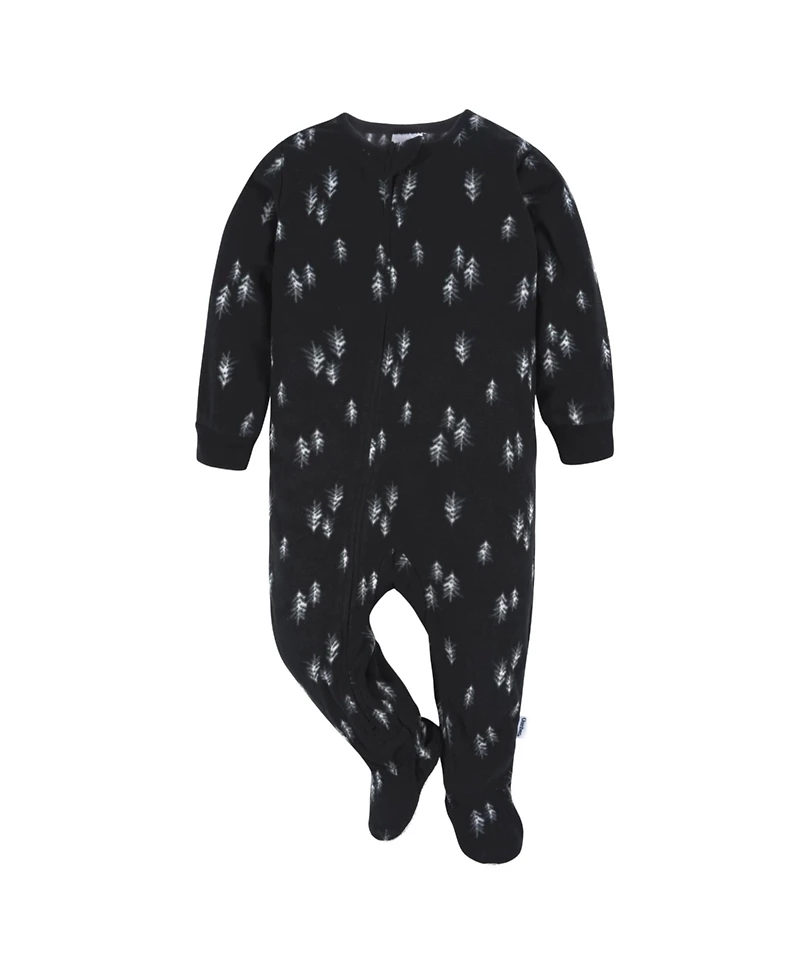 Gerber Baby Boys Footed Blanket Sleepers, 2-Pack
