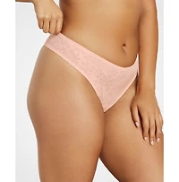 Siella Women's Soft Lace Thong