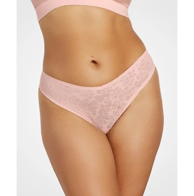 Siella Women's Soft Lace Thong