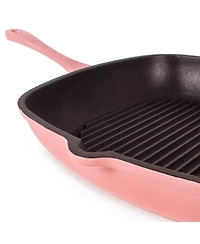 BergHOFF Neo 2pc Cast Iron 11" Grill Pan with Steak Press