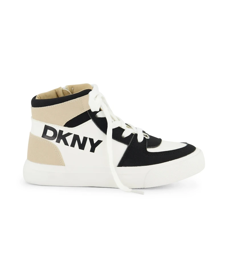 Dkny Little and Big Girls Andee Alice High Top Sneaker