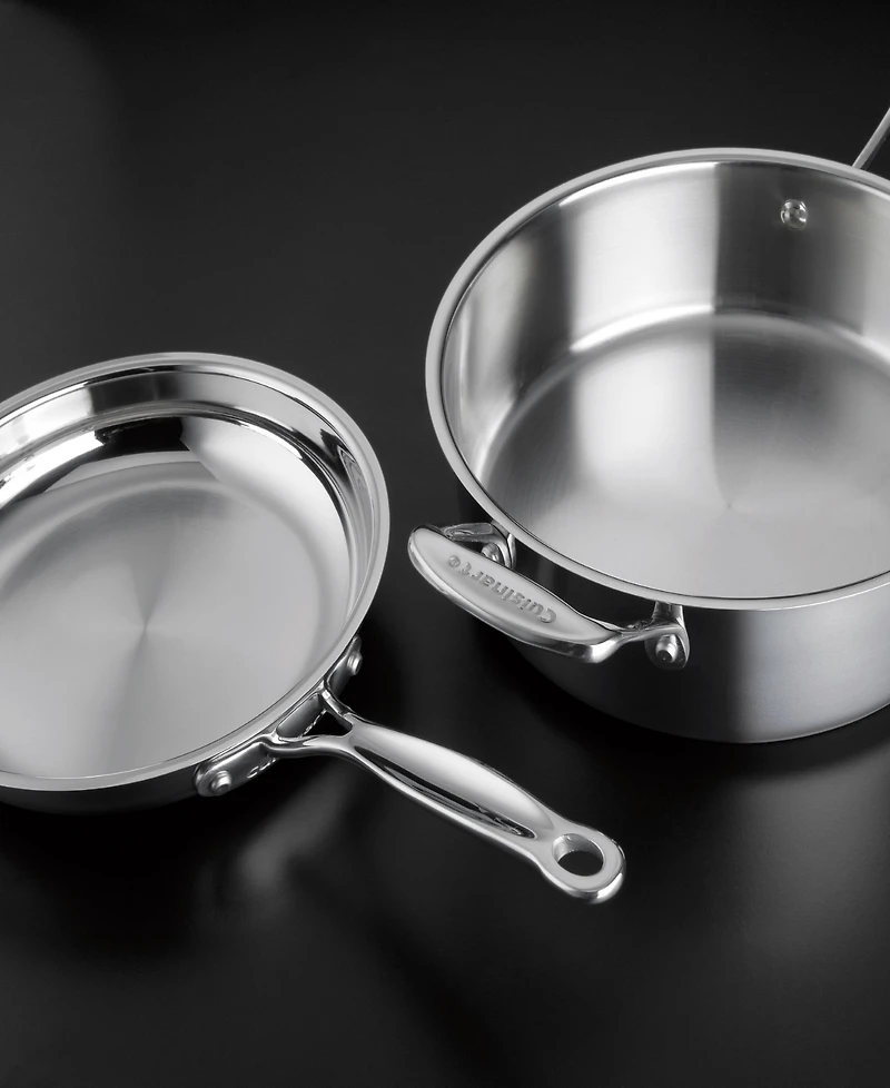 Cuisinart Chefs Classic Stainless 17-Pc. Cookware Set