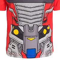 Transformers Toddler Boys Athletic Pullover T-Shirt Mesh Shorts Outfit Set