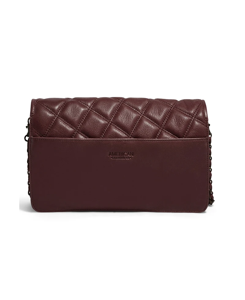 American Leather Co. Emerson Quilted Convertible Shoulder