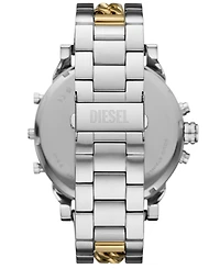 Diesel Men's Mr. Daddy 2.0 Chronograph Two-Tone Stainless Steel Watch 57mm