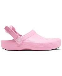 Crocs Women's On-The-Clock Work Slip-On Clogs from Finish Line