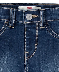 Levi's Infant Girls Sparkle Crew and Jeans, 2-Piece Set
