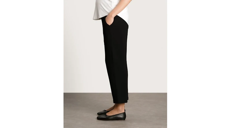 Nom Maternity Remy Smocked Cotton Pant