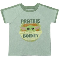 Star Wars Little Boys The Mandalorian T-Shirt and French Terry Shorts Outfit Set