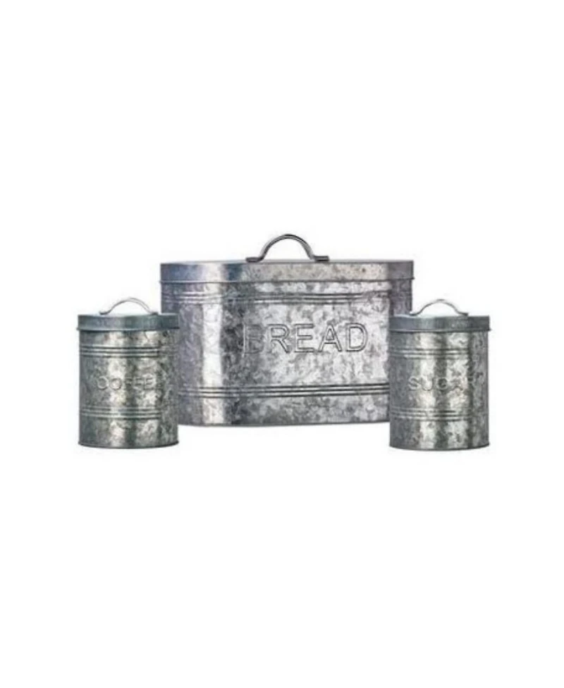 Amici Home Rustic Kitchen Metal Coffee Canister