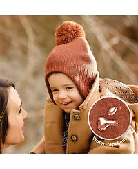 KeaBabies Muff Baby Beanie, Hat for Boys, Girls, Winter Hats Kids, Newborn, Infant, Toddler 0-36 months