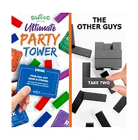 Ultimate Party Tower - 100 Original Commands, 60 Blocks & 1000's of Hilarious Rule Combinations - Fun Party Games